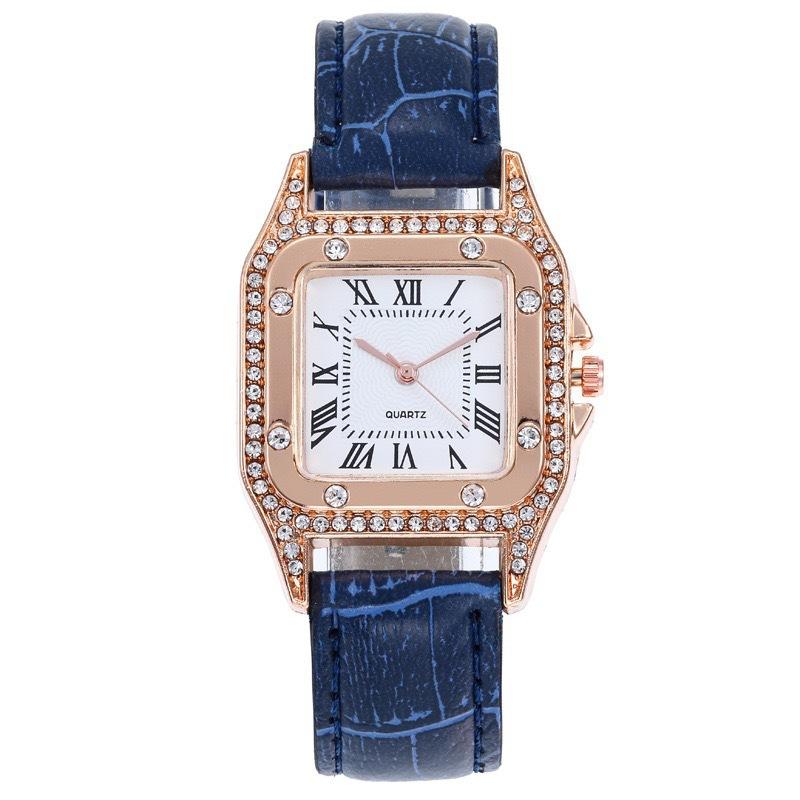 Watches Women'S Fashion Watches Square Diamond Belt Quartz Watches Women'S Watches