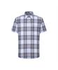 Dagseusyeocheu Linen Blend Medium Check Casual Short Sleeve Shirt_Dls3Shcs123B1
