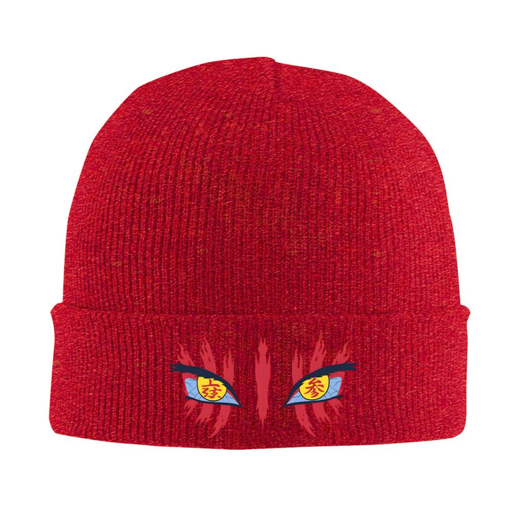 Akaza Eyes Knitting Hat Cute Caps Unisex Women Outdoor Beanie Hats Winter Design Warm Soft Bonnet Hats