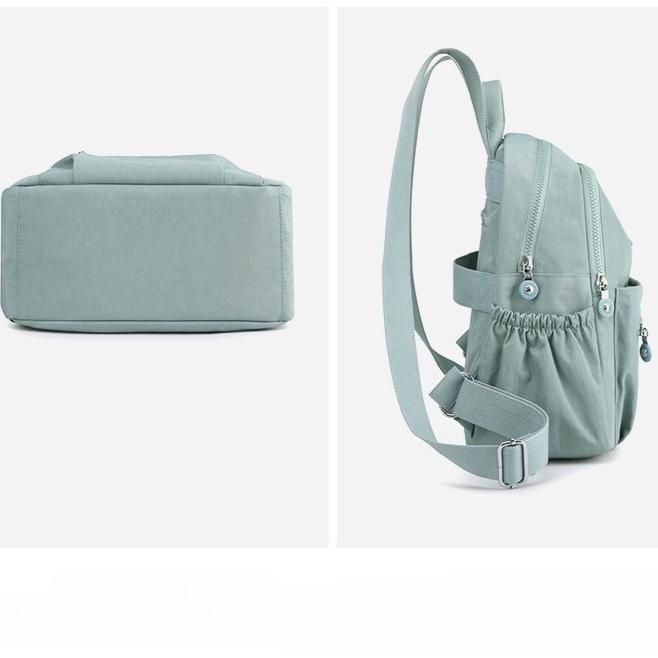Modischer Rucksack für Damen Outdoor Freizeit Vielseitiger Rucksack Schüler Schultasche Outdoor Sportrucksack Reise Tragbar Mehrere Taschen Mommy Bag