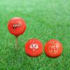 3 60th Birthday Design Golf Balls Kasco KIRASTAR Kira Kira Star Red Golf Ball 60th Birthday Present