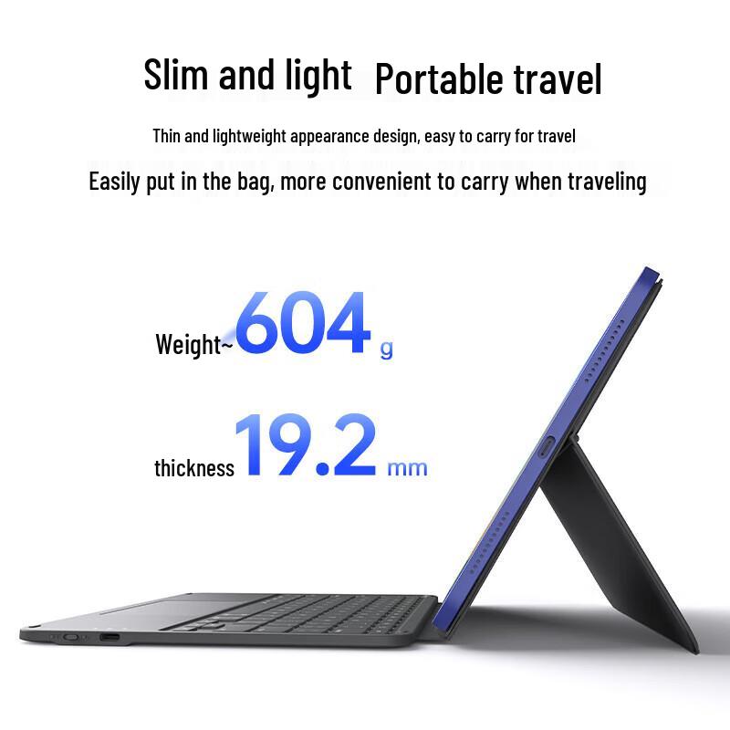 Asdun iPad 10 (2022) 10.9-inch Magnetic Bluetooth Keyboard Case with Trackpad