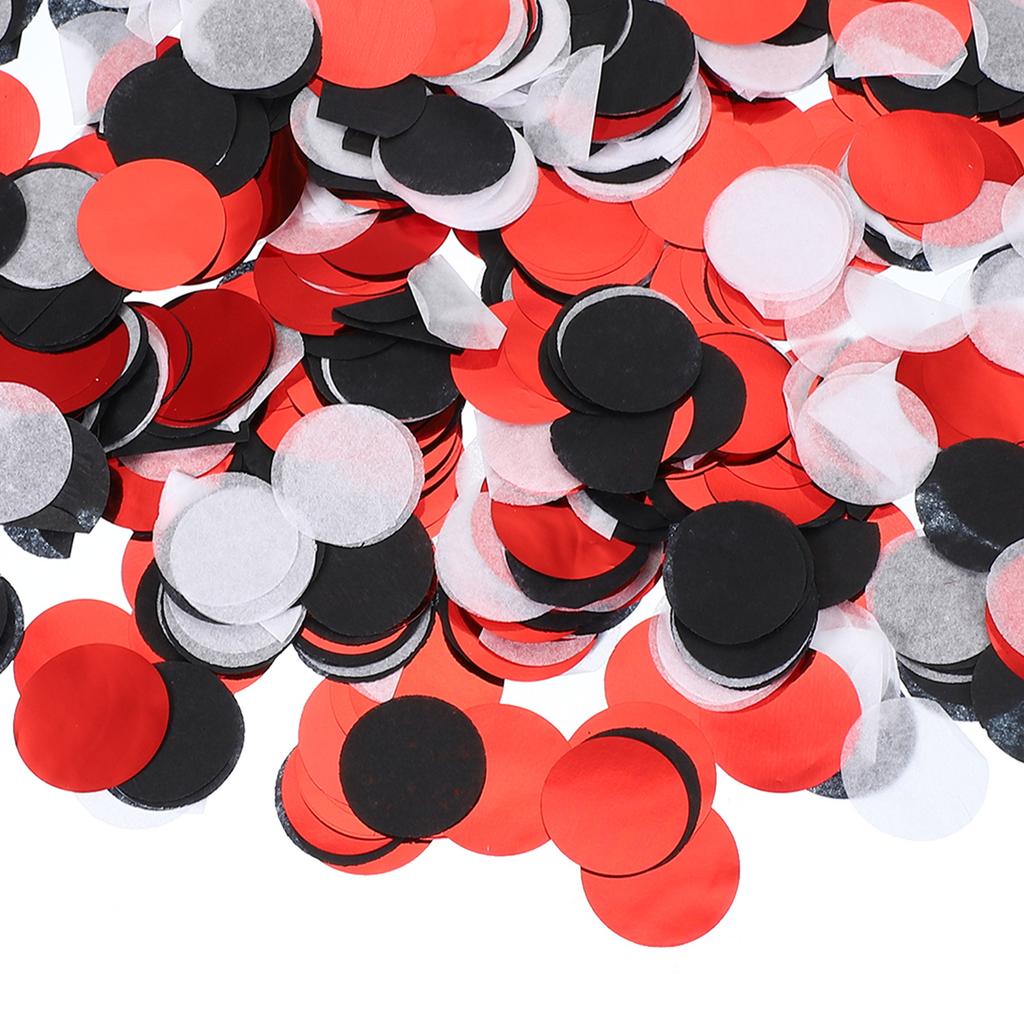 Ronde Tissuepapier Confetti 1 Inch Tafel Confetti Cirkel Stippen voor Bruiloft Verjaardag Feest Ballon Decoraties(1,76 oz)