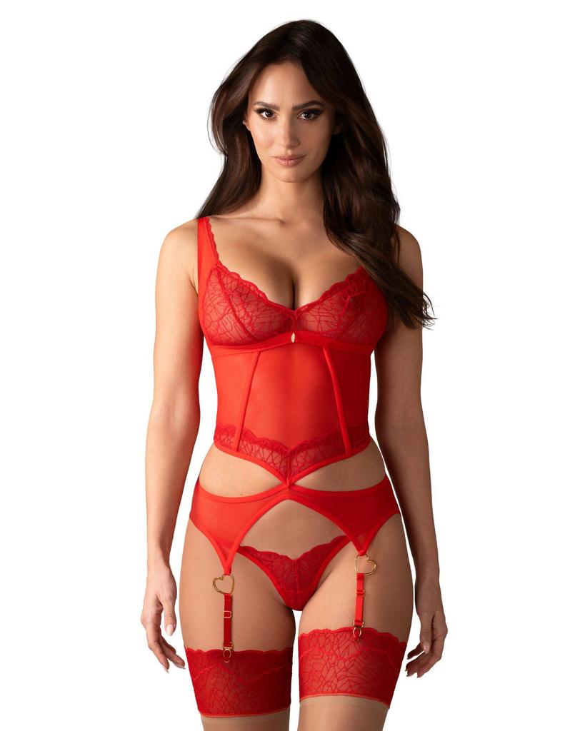 Cupide Desir Korsett I String L/Xl