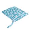 Baby Cloth Diaper Bag Waterproof Reusable Outing Wet Dry Bags with 2 Zippered Pockets#4