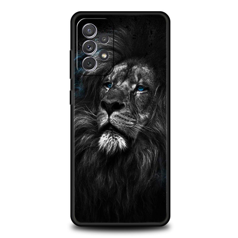 Animal Lion Wolf Tiger Phone Case For Samsung Galaxy A17 A07 A55 A35 A25 A15 A05 A33 5G A31 A23 A21s A13 A41 A73 A53 A51 A71over
