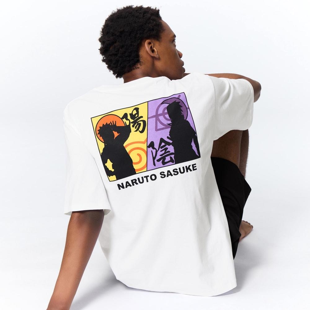 

GU by Uniqlo комплект для отдыха с короткими рукавами шорты Наруто