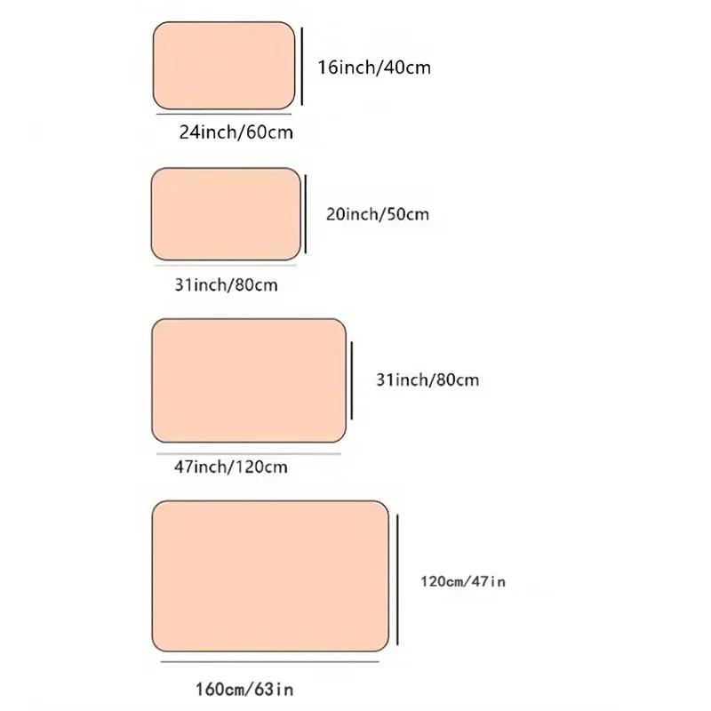 Ethnic Indian Mandala Carpet Design Area Rug Washable Floor Mat for Home Living Room Kitchen Bedroom Anti-slip Carpets