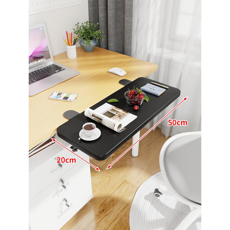 Składana Podpórka pod Nadgarstki do Klawiatury Biurkowej: Wydłużony wspornik krawędzi stołu do stanowiska pracy w akademiku