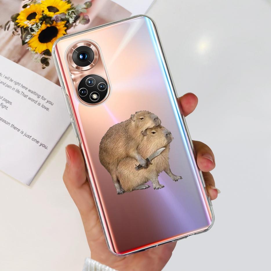 For Huawei Honor 50 Case NTH-AN00 New Fashion Painted Cover Soft Silicone Phone Case For Honor 50 Lite Honor50 Pro Fundas Bumper