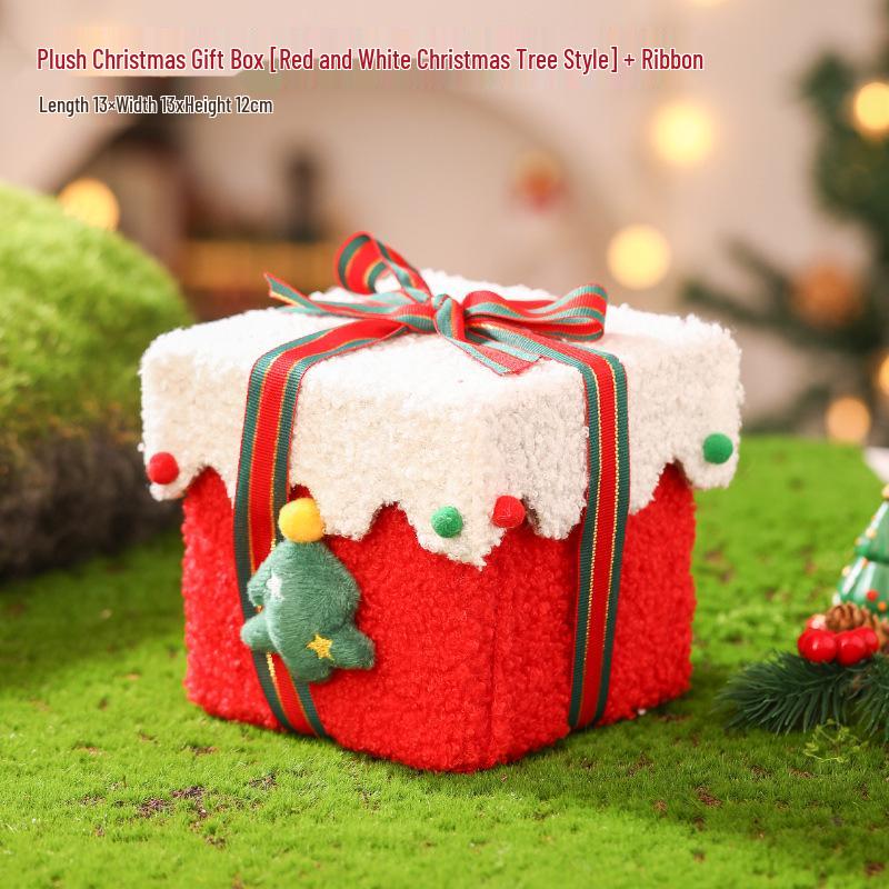 Christmas Eve Apple Gift Box - Creative Little House Candy Packaging for Kids