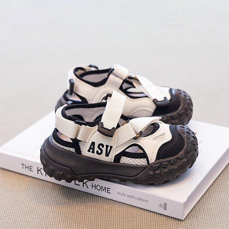 Children's sandals boys 2025 new summer baotou sports versatile sandals summer older children's summer shoes girls' shoes