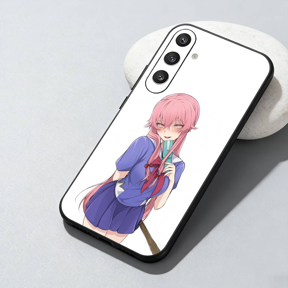 F-Future D-Diary Gasai Yuno Phone Case For Samsung Galaxy A73,A72,A71,A70,A52,A51 Others Soft Black Cover