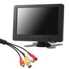 7-Zoll-HD-Monitor 1024x600 16:9   LCD-Monitorhalterung BNC AV Videoeingang für Heim-Auto-Überwachung