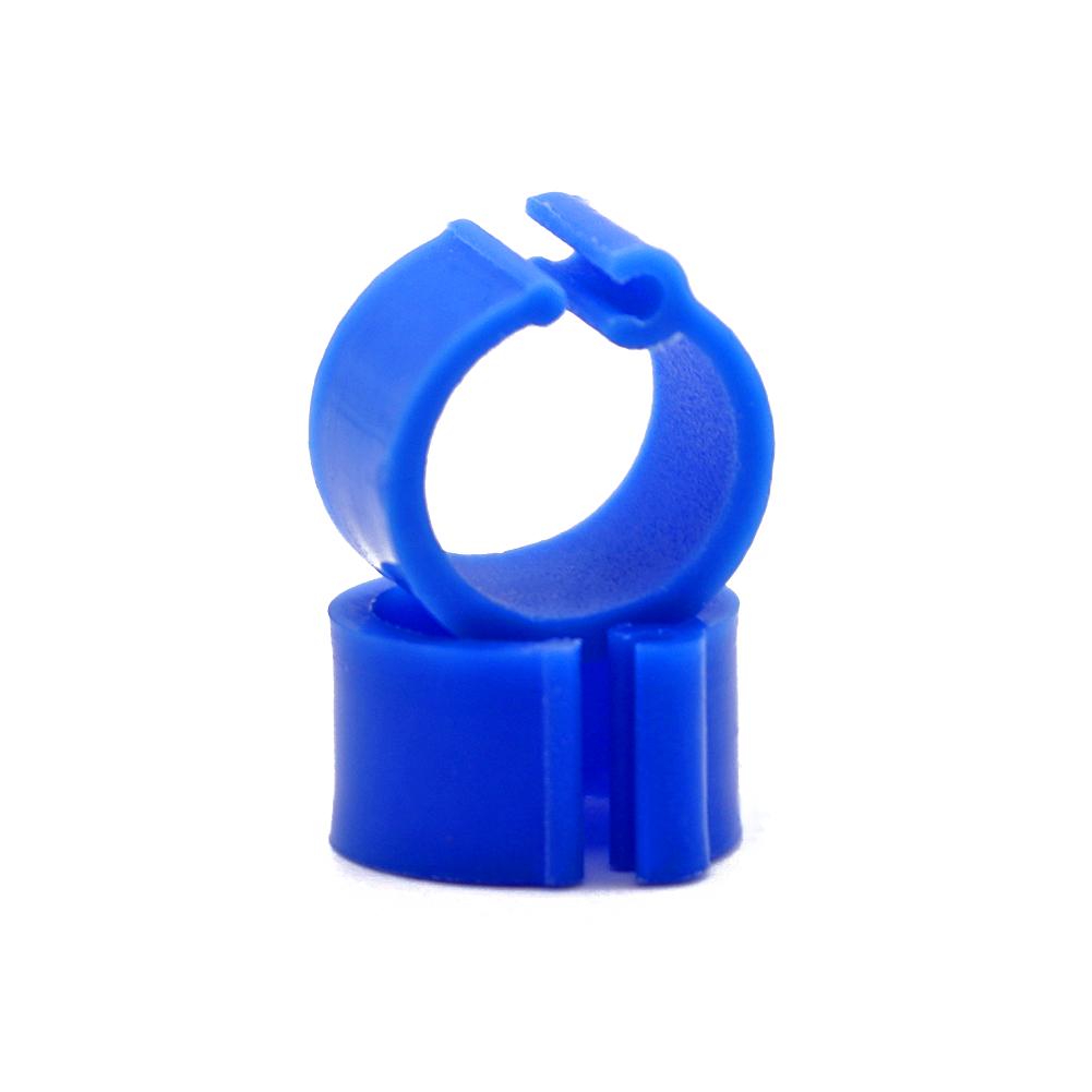 100 Pcs Bird Pigeon Foot Rings 8mm Bayonet Identification Ring Opening Pigeon Ring Color Pigeon Foot Ring Bird Pigeon Supplies