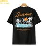 Summer Unisexs TShirt 100 Cotton Loose Tee Clothing Fashion Casual Round Neck Fabric Simple Sweat Harajuku Clothes Oversized Tops