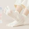 5 Finger Boat Sox Women Toe Socks Fashion Breathable Summer Ladies Girl Ultrathin Invisible Cotton Five-Finger Sock