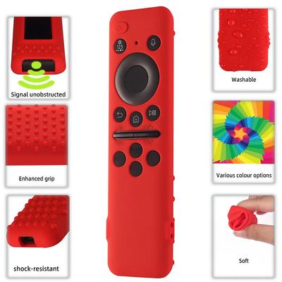 Silicone TV Remote Control Case Protector Case Cover For SAMSUNG BN59-01432A 01432B for Samsung 8K Neo QLED HDR Smart TV