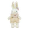Cute little rabbit plush toy doll soft cute little rabbit doll for children's birthday gift