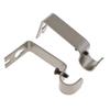 2 adjustable wall holder wall bracket for curtain rods / curtain rods