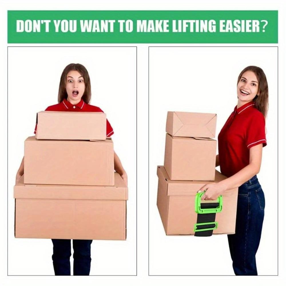 Buy 1 Get 1 Free, Total of 2 Pcs Heavy Duty Furniture Moving Belts - Effortless Lifting,Moving Straps with Professional Safe Furniture Lifter Mover