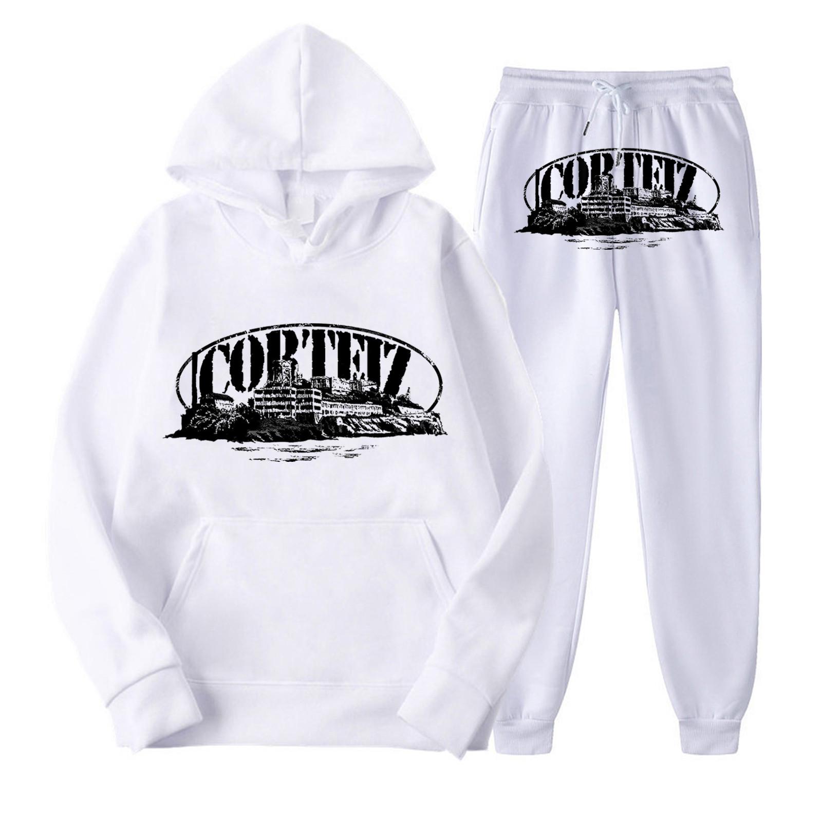 

Чоловічі жіночі спортивні костюми з капюшоном унісекс, бігові костюми з двох частин, пуловери з довгими рукавами, толстовки, світшоти, комплекти спортивних штанів