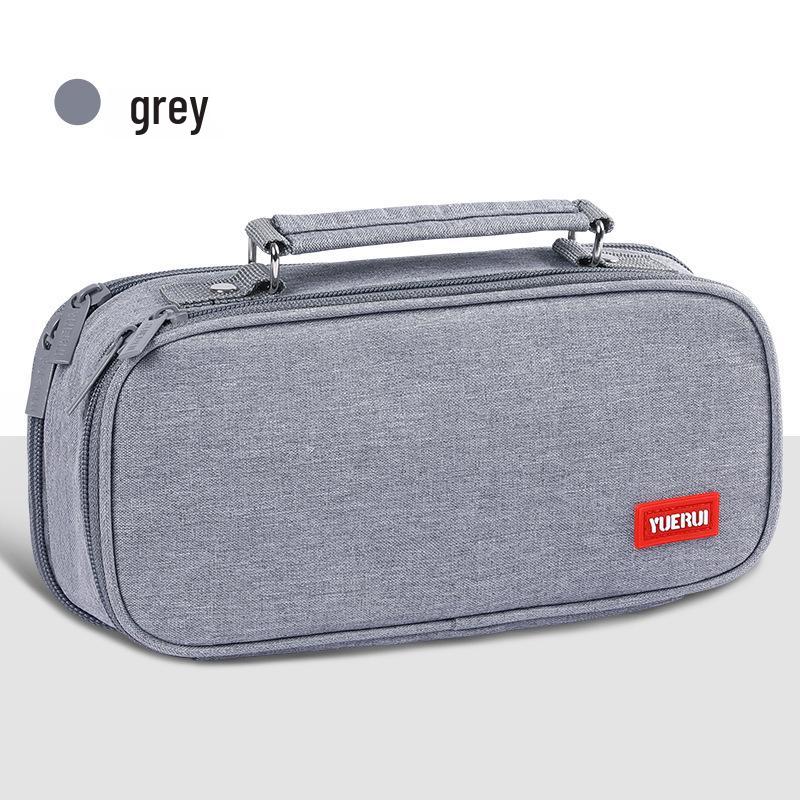 Large Capacity Multi-layer Canvas Pencil Case for Students