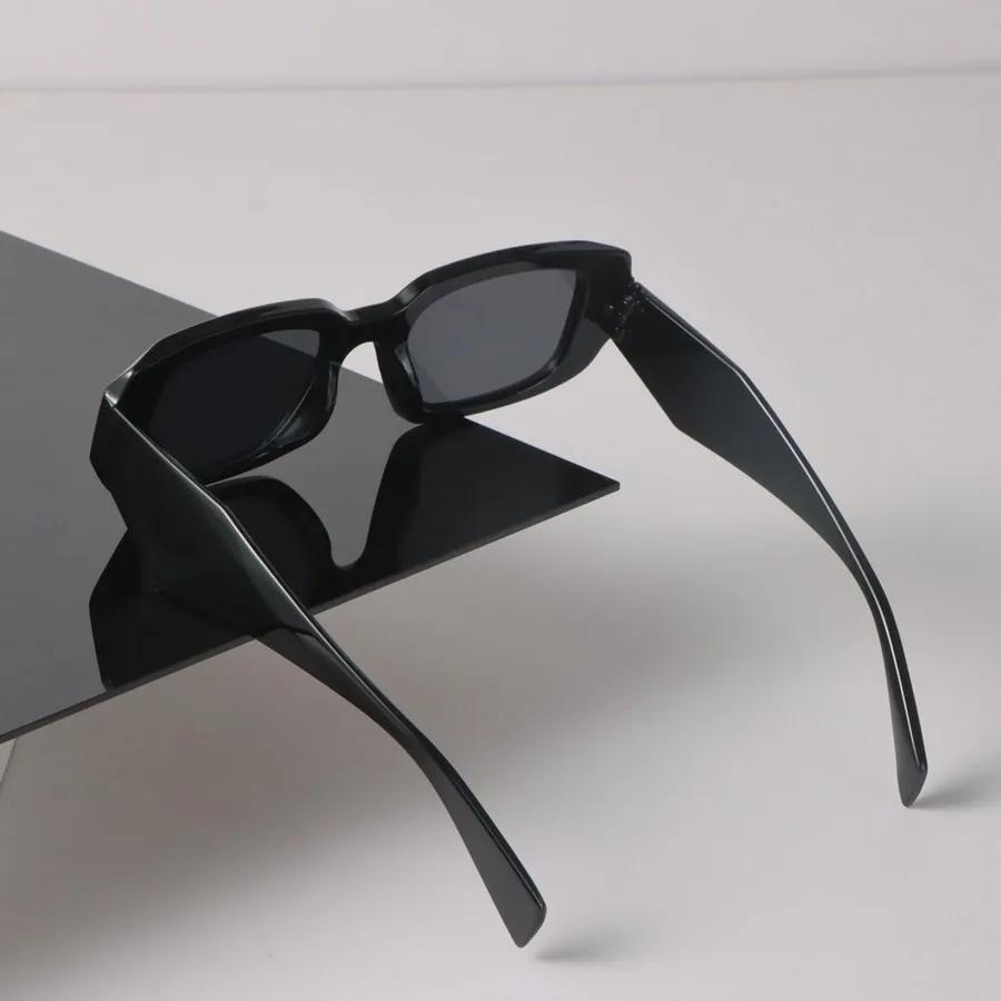 Sexy Quadratische Sonnenbrille Frauen Männer Schwarze Sonnenbrille Retro Designer Brillen Schöne Bunte Spiegellinse Marke