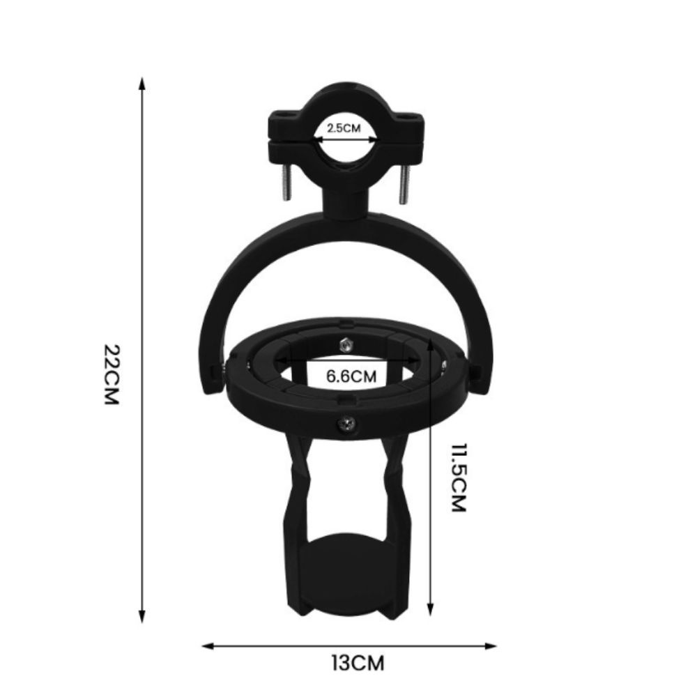 Resin Car Cup Holder Gyro Structure Anti-spill Cup Stand Drink Bracket Water Bottle Fixing