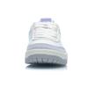 Li Ning CF Suede Fabric Synthetic Leather Non-Slip Lightweight Low-Top Skate Shoes Women Sneakers Blue White AGCR300-1