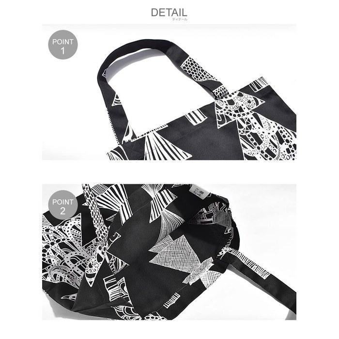 Marimekko Tote Bag 67810, 67572, 70052, 68955, 71130, 71466, 71475, 71502, 71504, 71450, 71495 Unikko Black/White