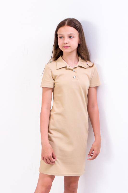 Stylish Girls’ Polo Dress – Comfortable Fit & Short Sleeves, Summer, 6211-091 HC
