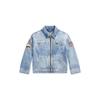 Polo Kids Denim Full Zip Trucker Jacket Cwpootwt6020204400