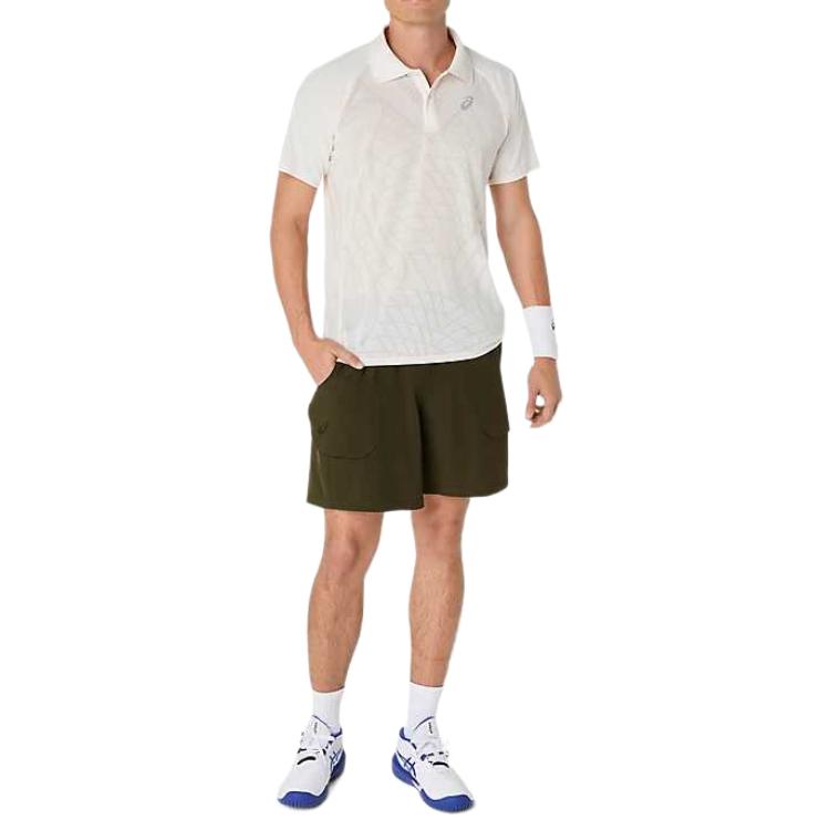 Asics Match Actibreeze Fashion Comfortable Versatile Short Sleeve Polo Shirt Men Tops 2041A365-100