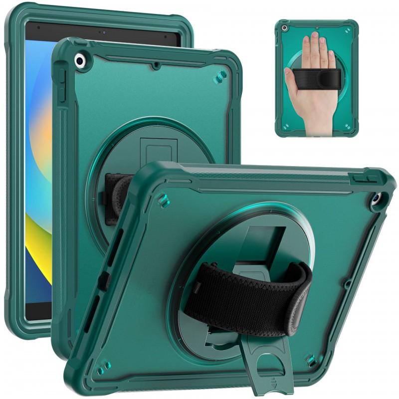 Rotating Strap Case IPad 10.2 9.7 With Stand Full TPU Cover Shockproof Sleep Wake Crossbody Shoulder Compatible