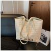 Fashion versatile large-capacity shoulder bag summer new letter leisure bag temperament simple tote bag