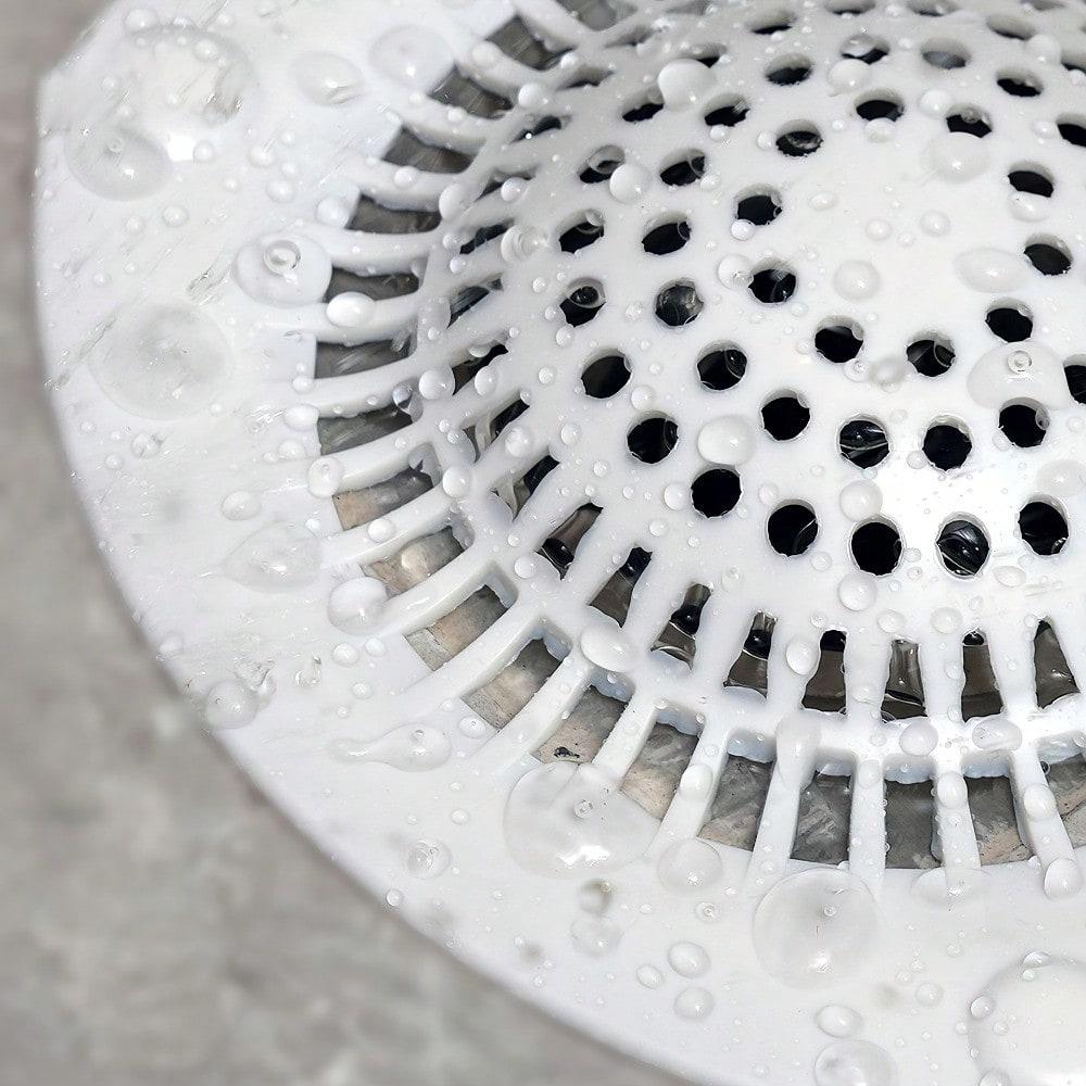 [Hair Catcher for Drain] Easy Installation Suction Cup Hair Catcher for Sink and Bathroom Drain | 1pc Kitchen Strainer To Prevent Clogs