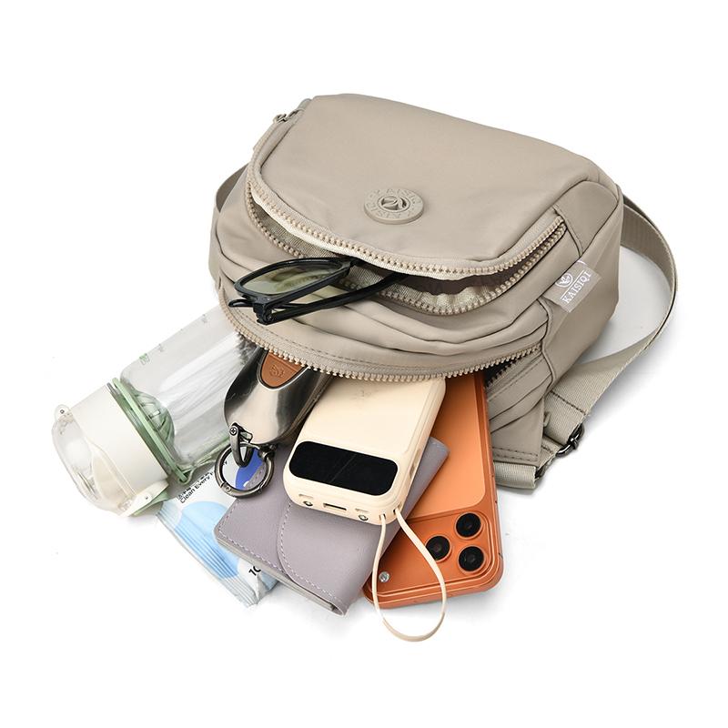 Women's Crossbody Bag Nylon Shell Bag Lightweight Shoulder Bag