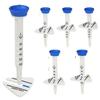Adjustable Height Durable Plastic Golf Tees with Aim Direction Golf Training Ball Stand for Outdoor Practice