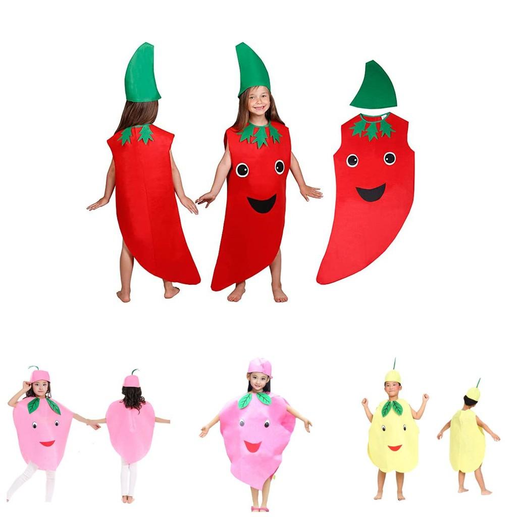 Abito da Performance Frutta/Verdura/Fiore/Frutta Six One Kids