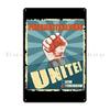 Procrastinators Unite Tomorrow Procrastination Student Metal Sign Bar Cave Cinema Printing Wall Decor Rusty Tin Sign Poster