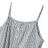 INTERCREW Women'S Waist String Striped Dress Grey Ita2Ol53Age