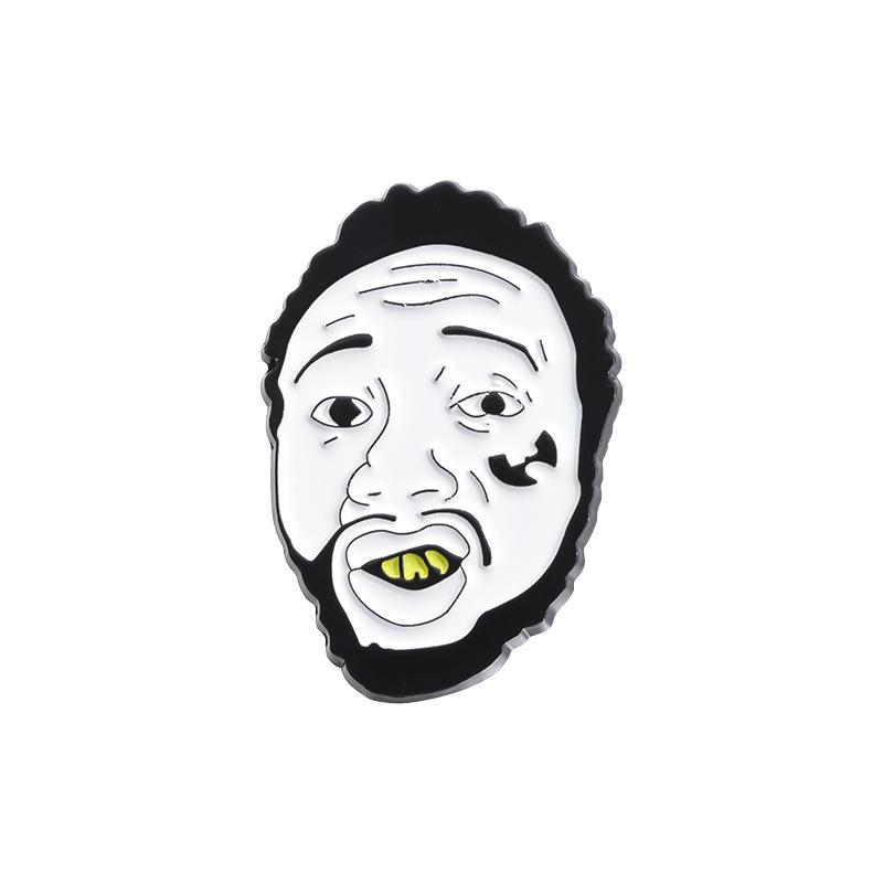 

Значок Odb Уникальная Стильная Брошь Для Любителей Хип-Хоп Музыки С Креативным Дизайном Буквы