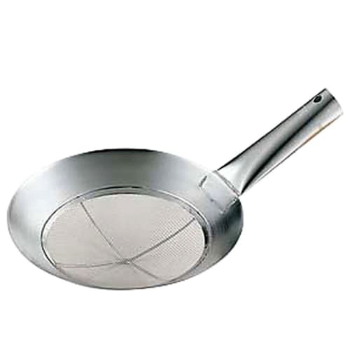 Kanda KD Stainless Steel Oil Drainer, 33cm, Made in Japan, Tsubame-Sanjo, Mesh Type, Sharlen, For Deep Frying, 001094