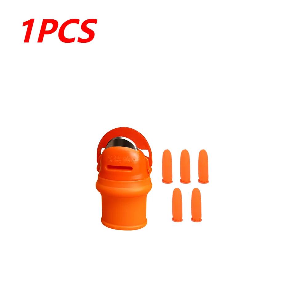 Picking Vegetable Thumb Knife Finger Protector Finger Harvest Knife Protective Fingertip Rubber Cover Thumb Cutter Gardening Too