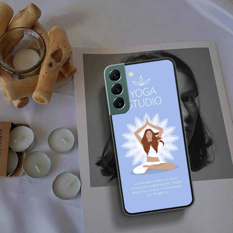 Hot Sell Yoga Namaste Phone Case For Samsung A15 A25 A35 A55 Galaxy A70S A50S A30S A30 A40 A71 A51 A41 A31 A21 A11 A01 A20S A10S