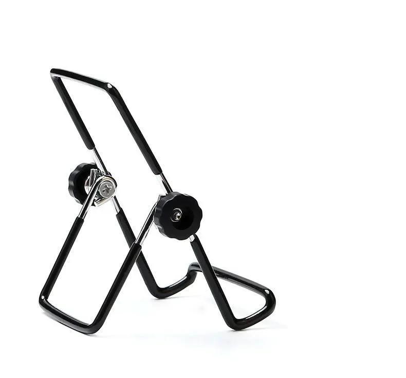 Portable Metal Tablet Stand Mount Foldable Desk Flexible Phone Stand for iPad iPhone Samsung Xiaomi Universal Work Home Travel
