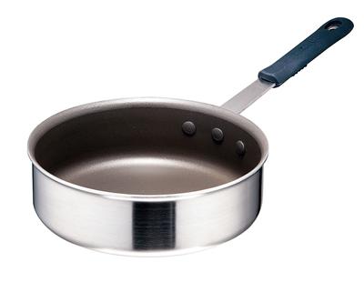 Commercial IH Select Shallow One Hand Pot 22cm 2 Layer Structure IH Compatible AKTF904