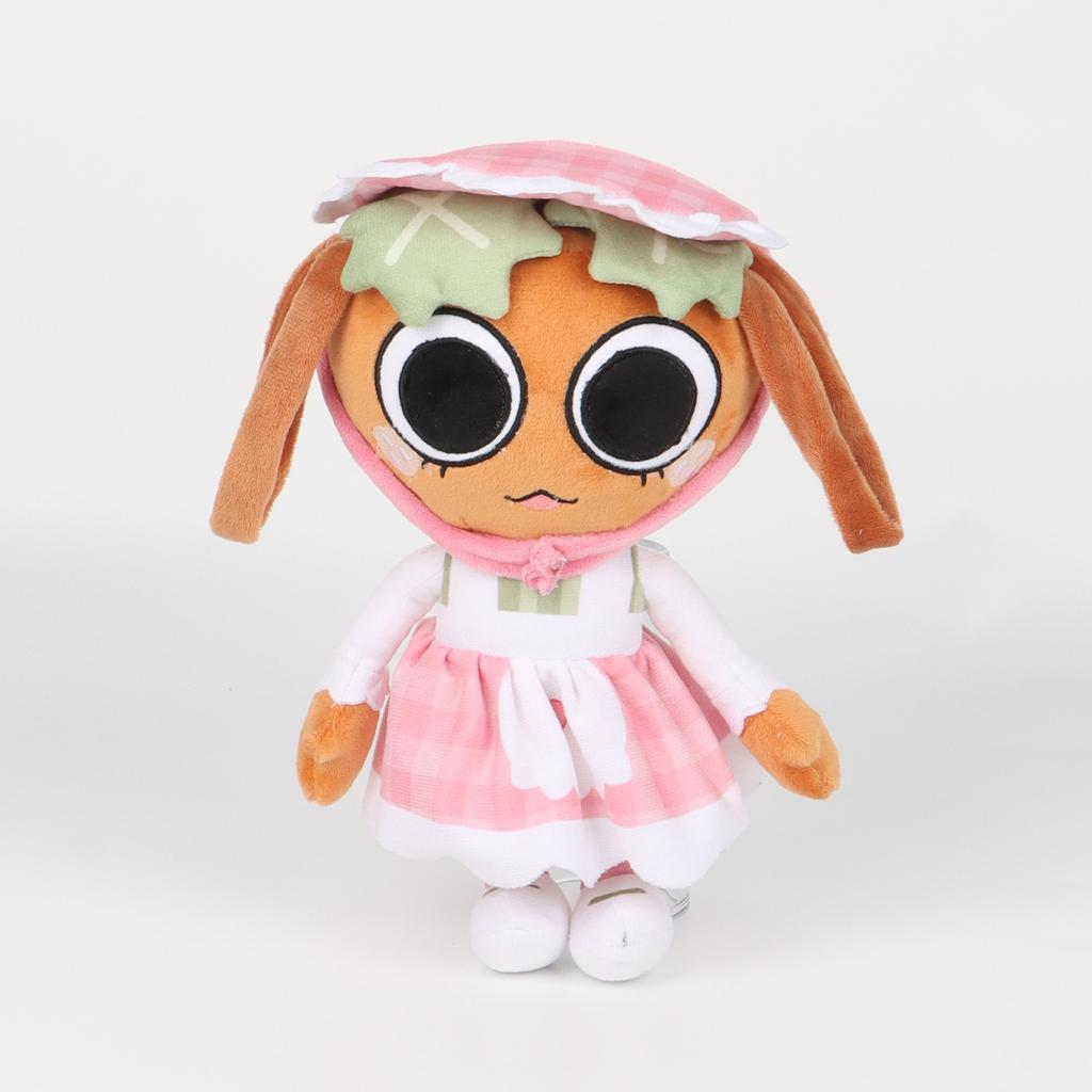 Peluche Giocattolo Morbido Stile Cartone Animato Gioco Bambola Imbottita Personaggio Kawaii Decorazione Stanza Ciondolo Zaino Regalo di Compleanno per Bambini Fan