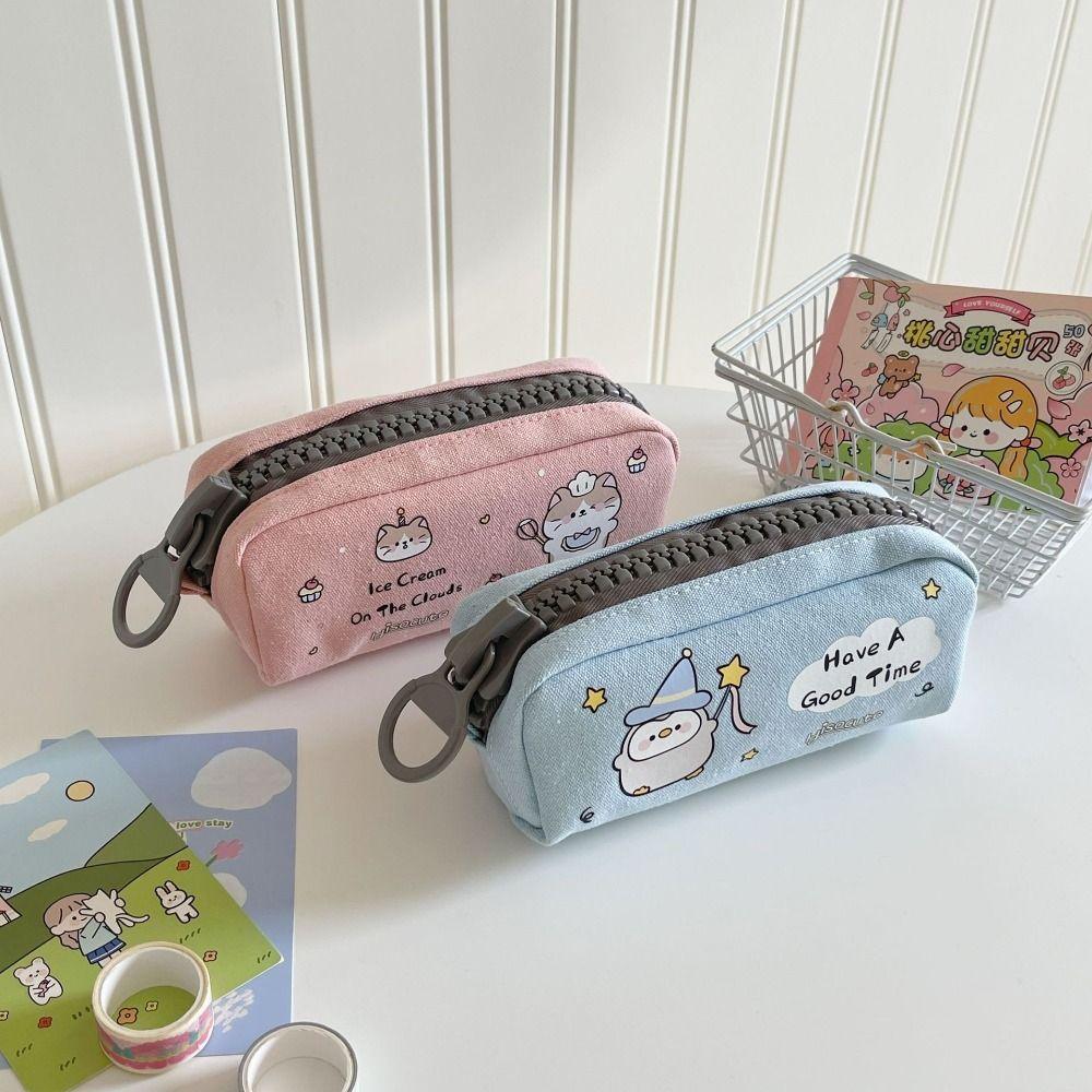 

Multi-function Pen Bag Cartoon Pencil Case Cute Stationery Bag Student